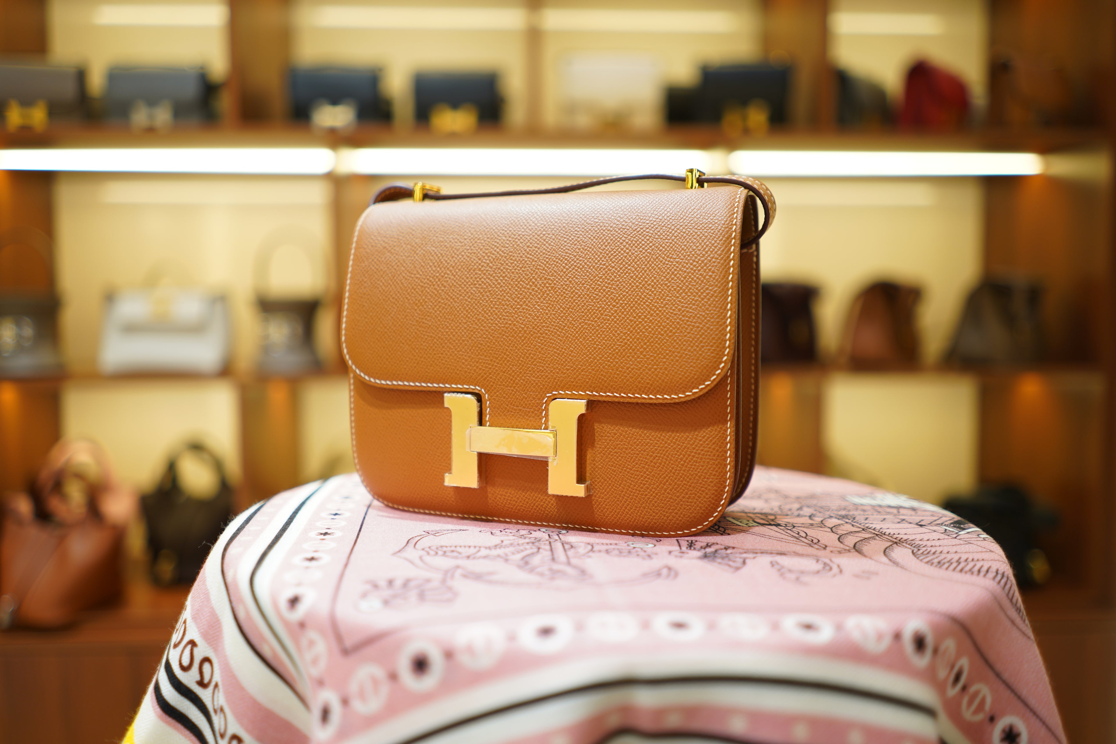 Hermes | Constance – Epsom – Brown – Gold Hardware