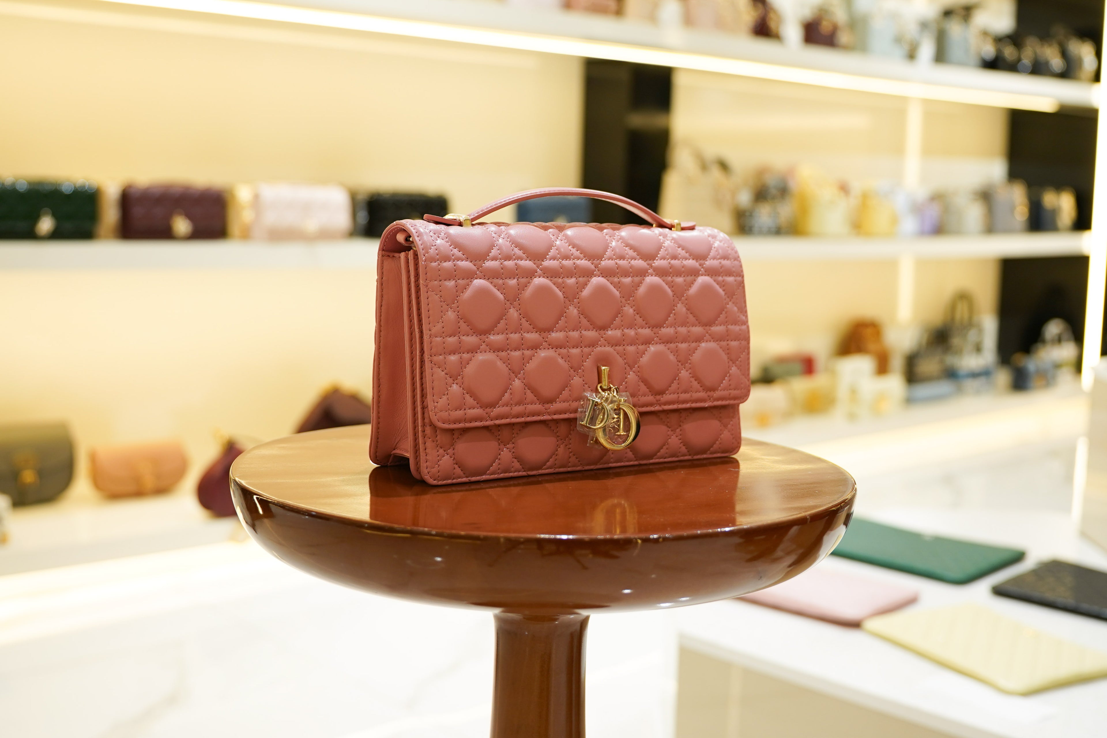 Dior | My Dior Mini Bag – Lambskin – Rose Poudre – Gold Hardware