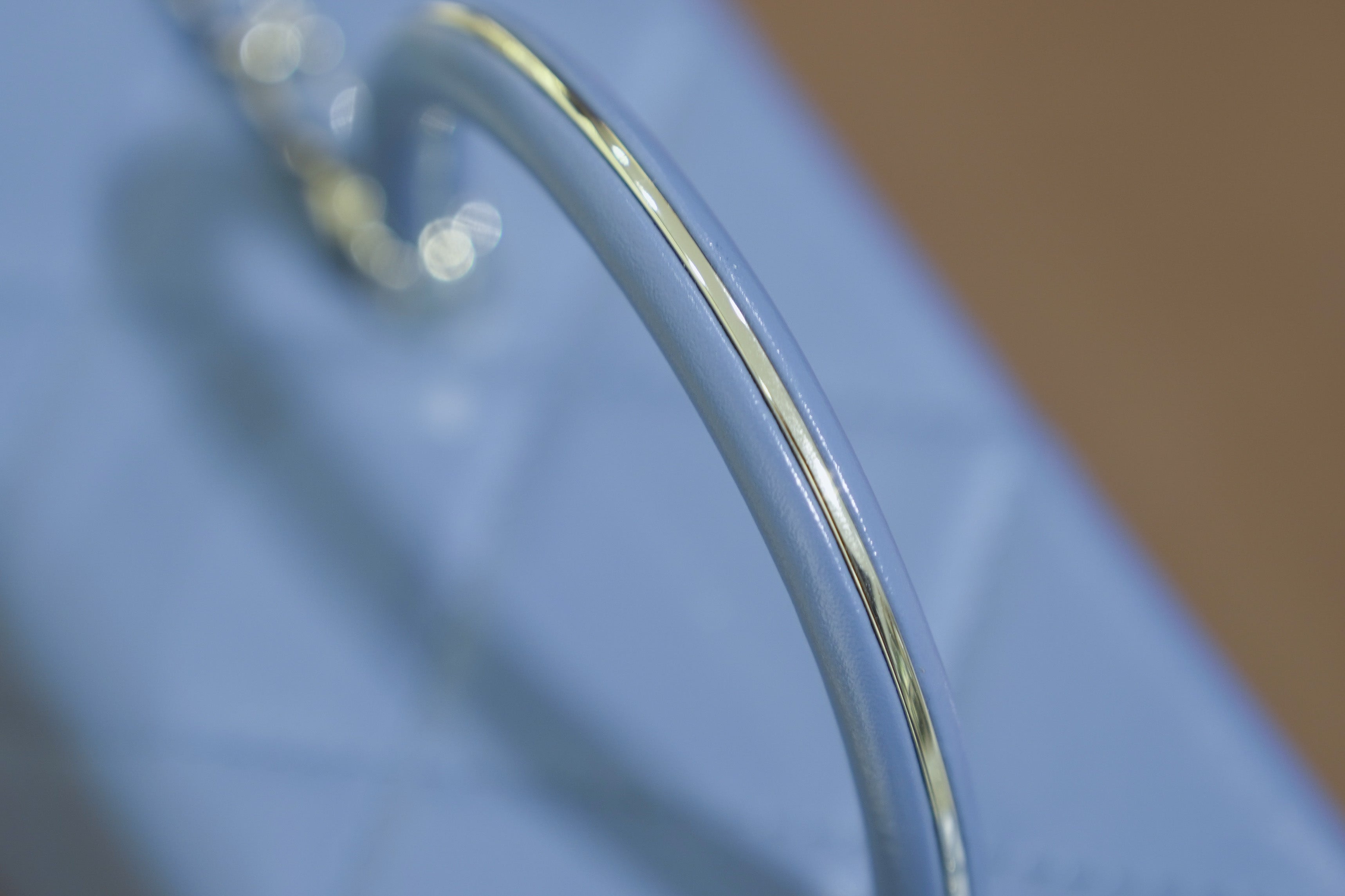 Chanel | Box Bag – Medium – Lambskin – Blue – Gold Hardware