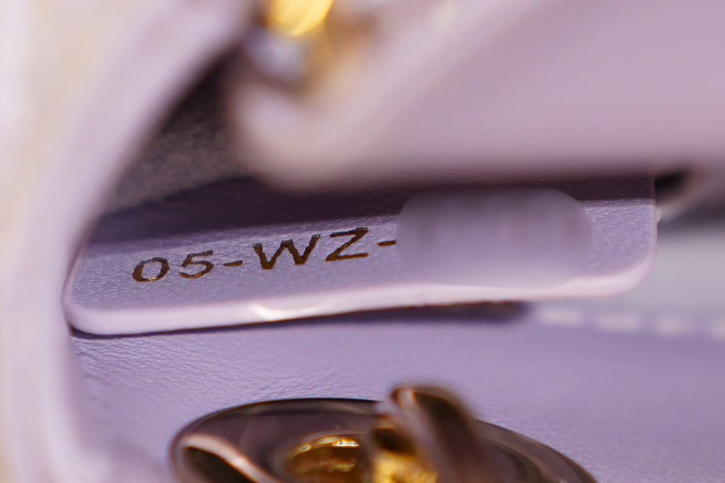 Dior | Lady Dior (Mini) – Lambskin – Lilac – Gold Hardware