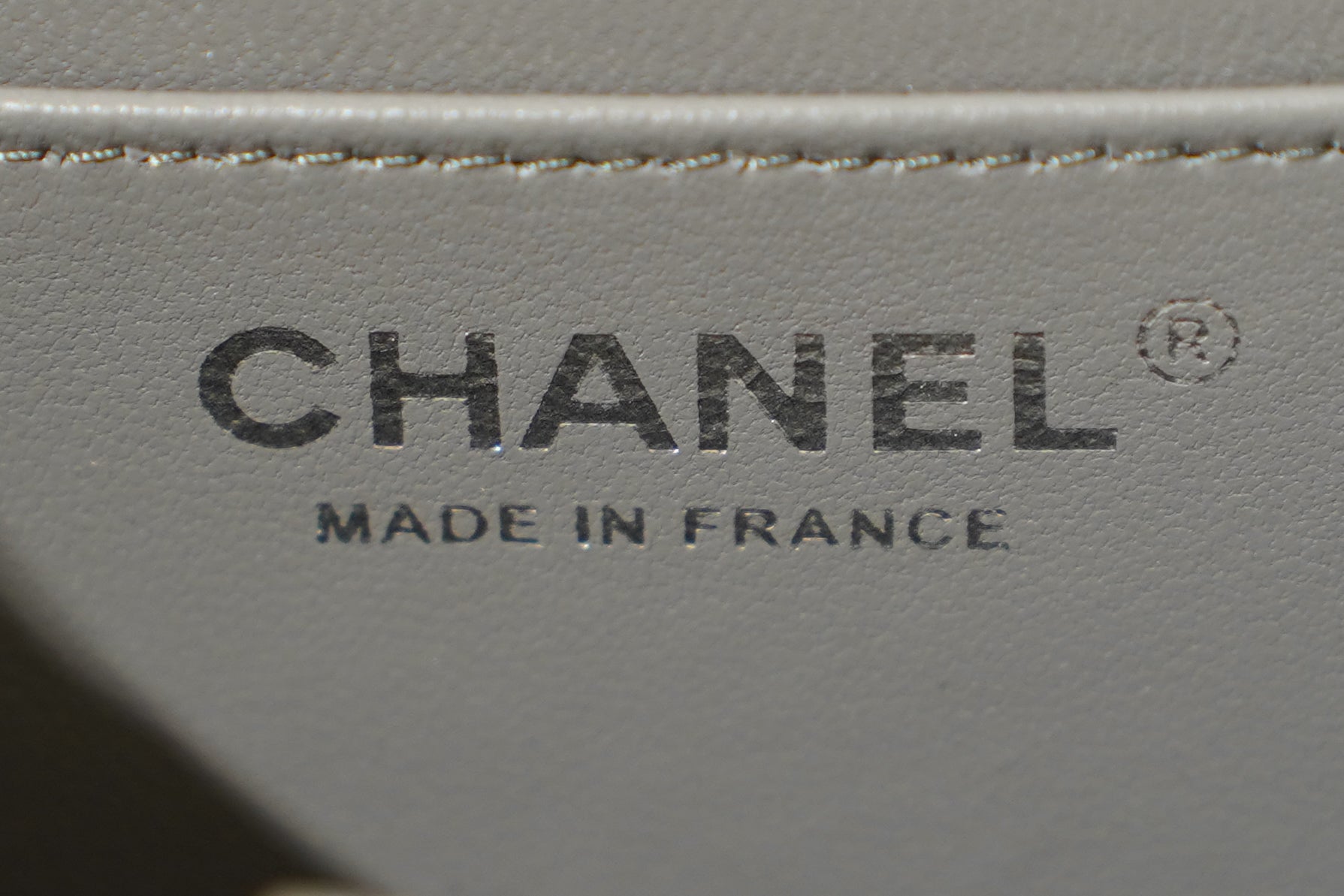 Chanel | Square Mini Flap Bag – Lambskin – Grey – Silver Hardware