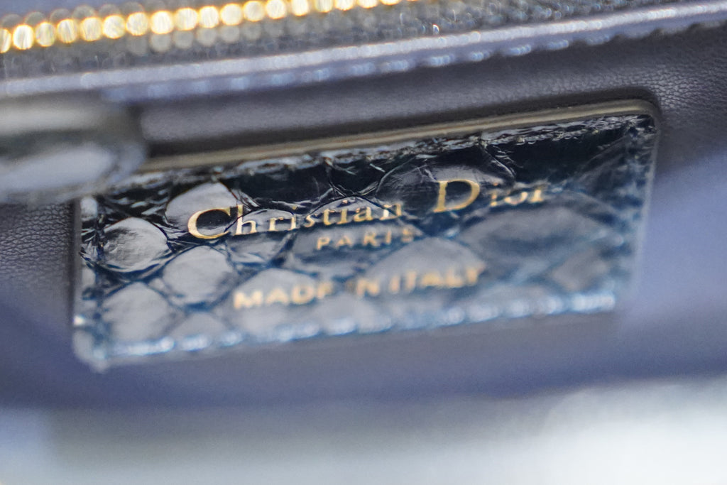 Dior | Lady Dior (Small) – Cannage Lambskin – Black – Gold Hardware