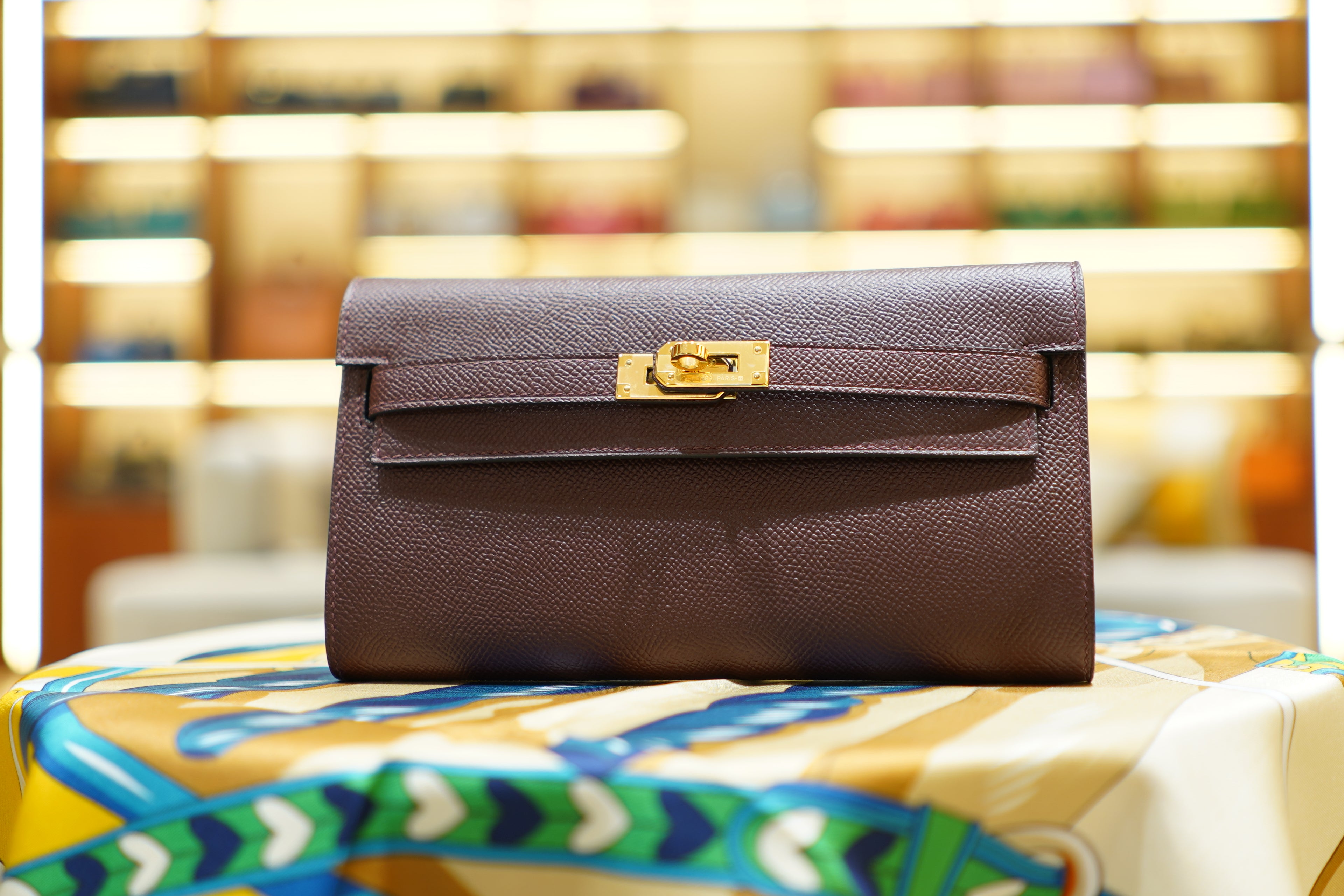 Hermes | Kelly – 28 – Epsom – Brown – Gold Hardware