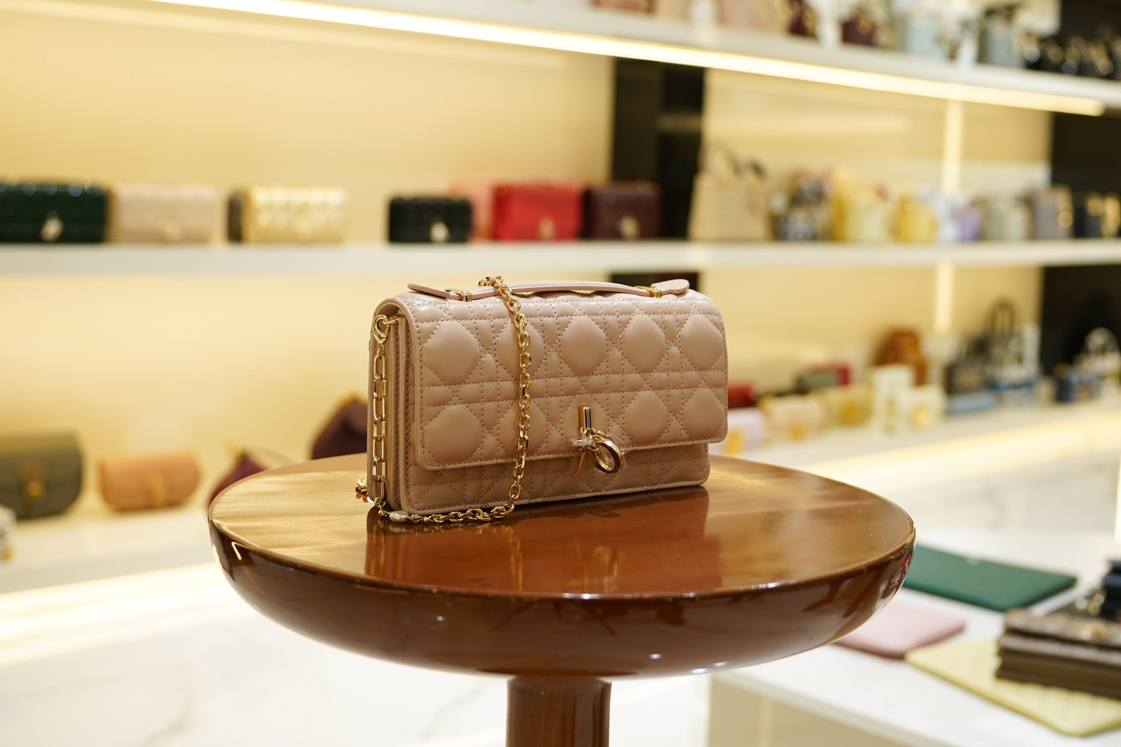 Dior | My Dior Mini Bag – Lambskin – Rose Poudre – Gold Hardware