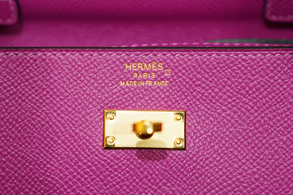 Hermes | Portafoglio Kelly To Go – Epsom – Rosa – Finiture in Oro