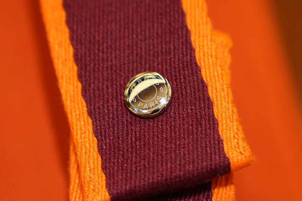 Hermes | Bride a Brac Large – Canvas – Orange – No Hardware