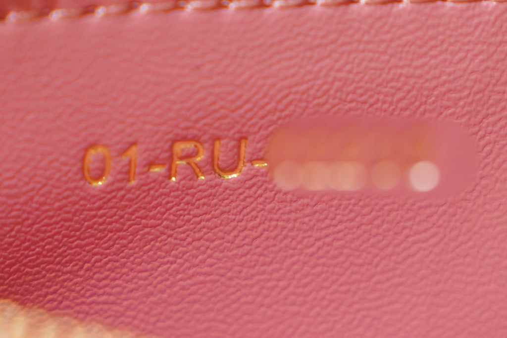 ديور | حقيبتي الصغيرة من ديور - جلد الحمل - بودرة وردية - إكسسوارات ذهبية