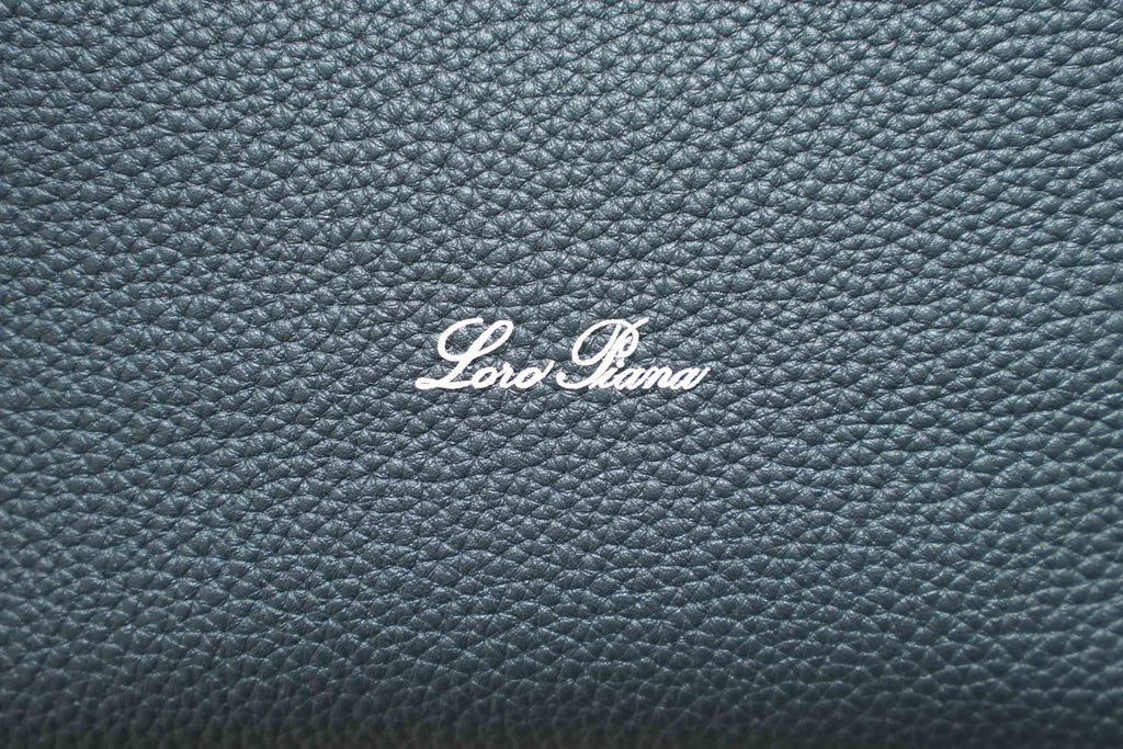 Loro Piana | Bale Bag (Large) – Leather – Black – Silver Hardware