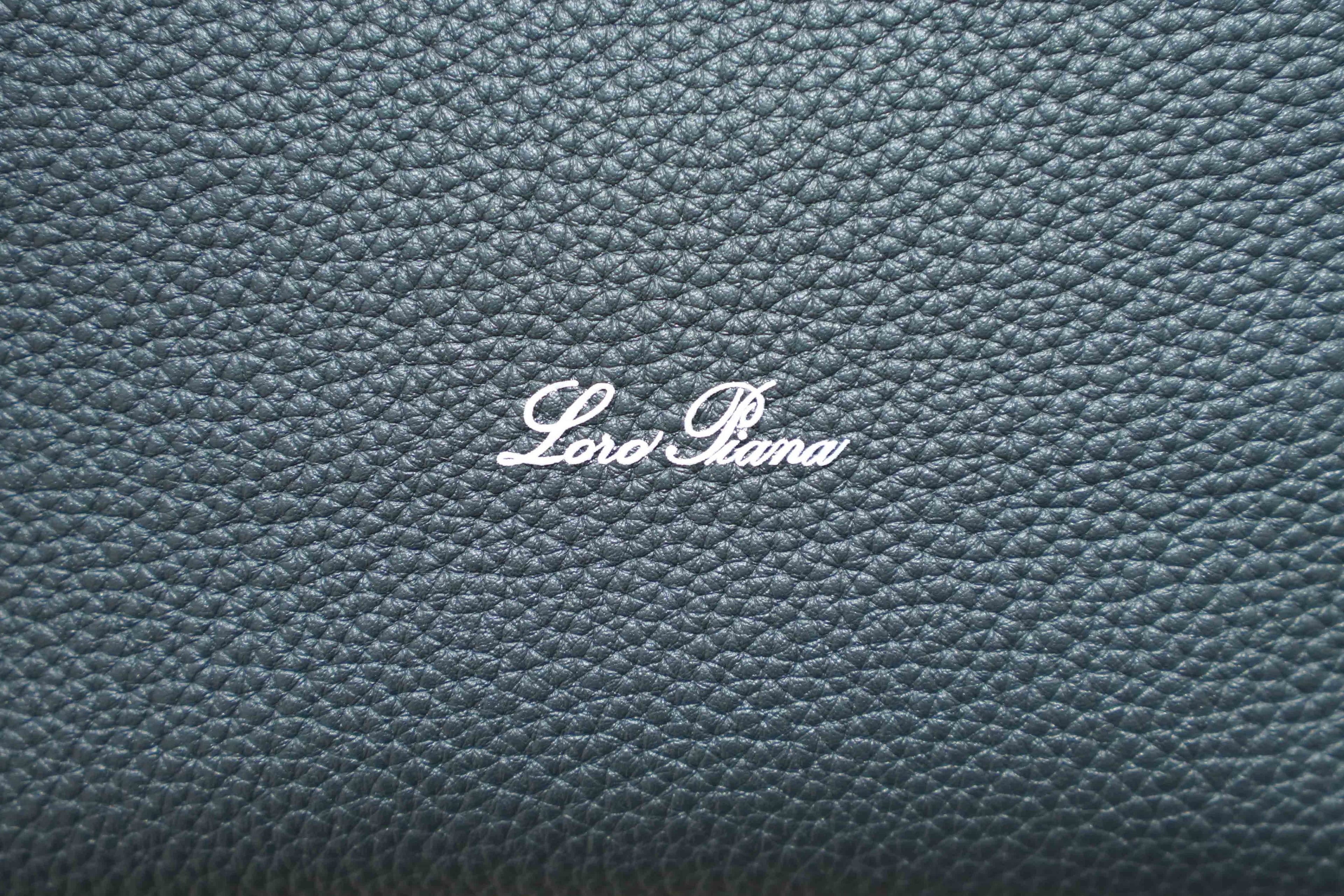 Loro Piana | Bale Bag (Large) – Leather – Black – Silver Hardware