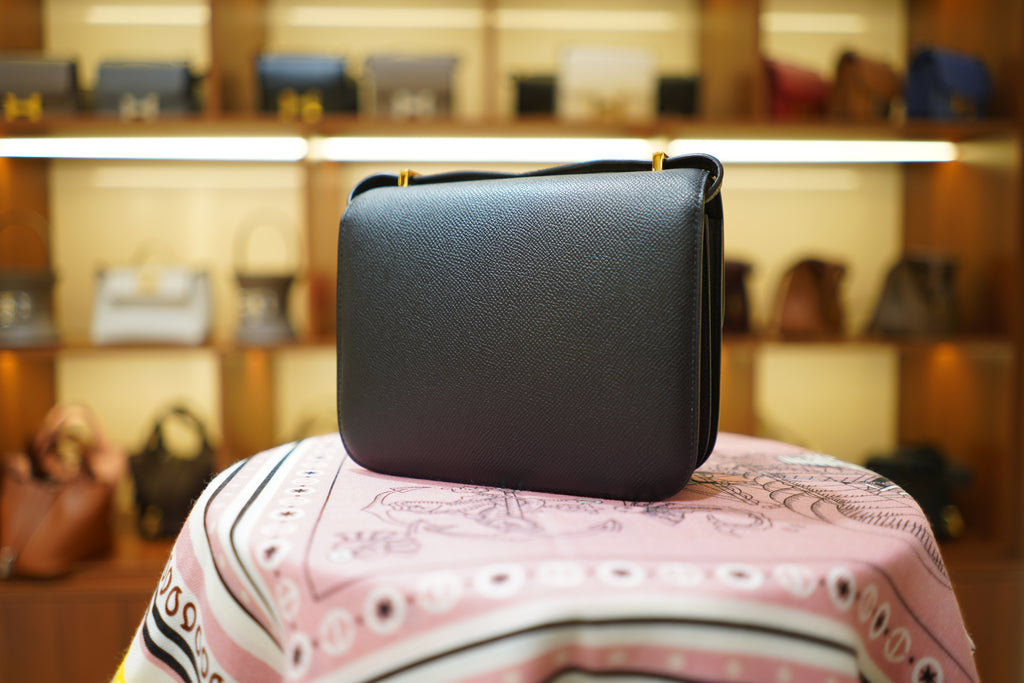 Hermes | Constance – Epsom – Black – Gold Hardware