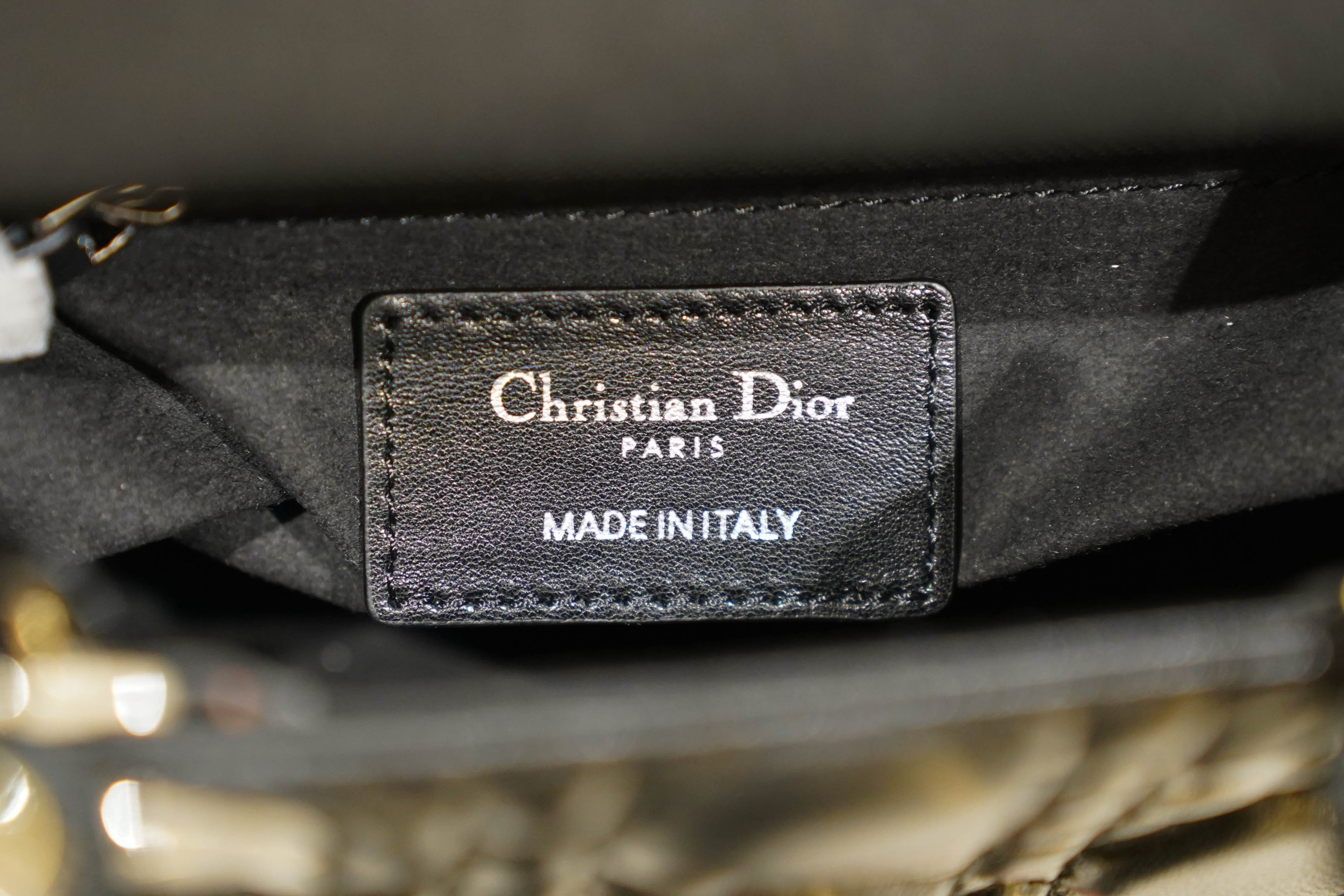 Dior | Lady Dior (Small) – Lambskin – Black – Silver Hardware