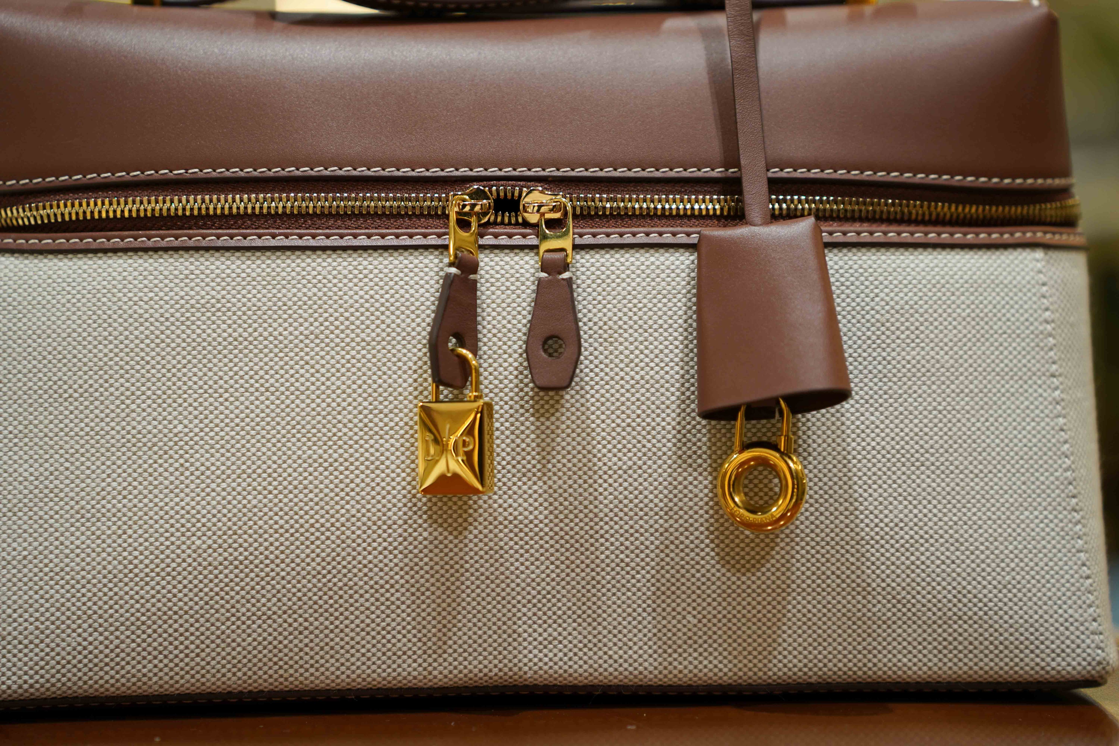 Loro Piana | Extra Bag L27 – Canvas – Beige – Gold Hardware