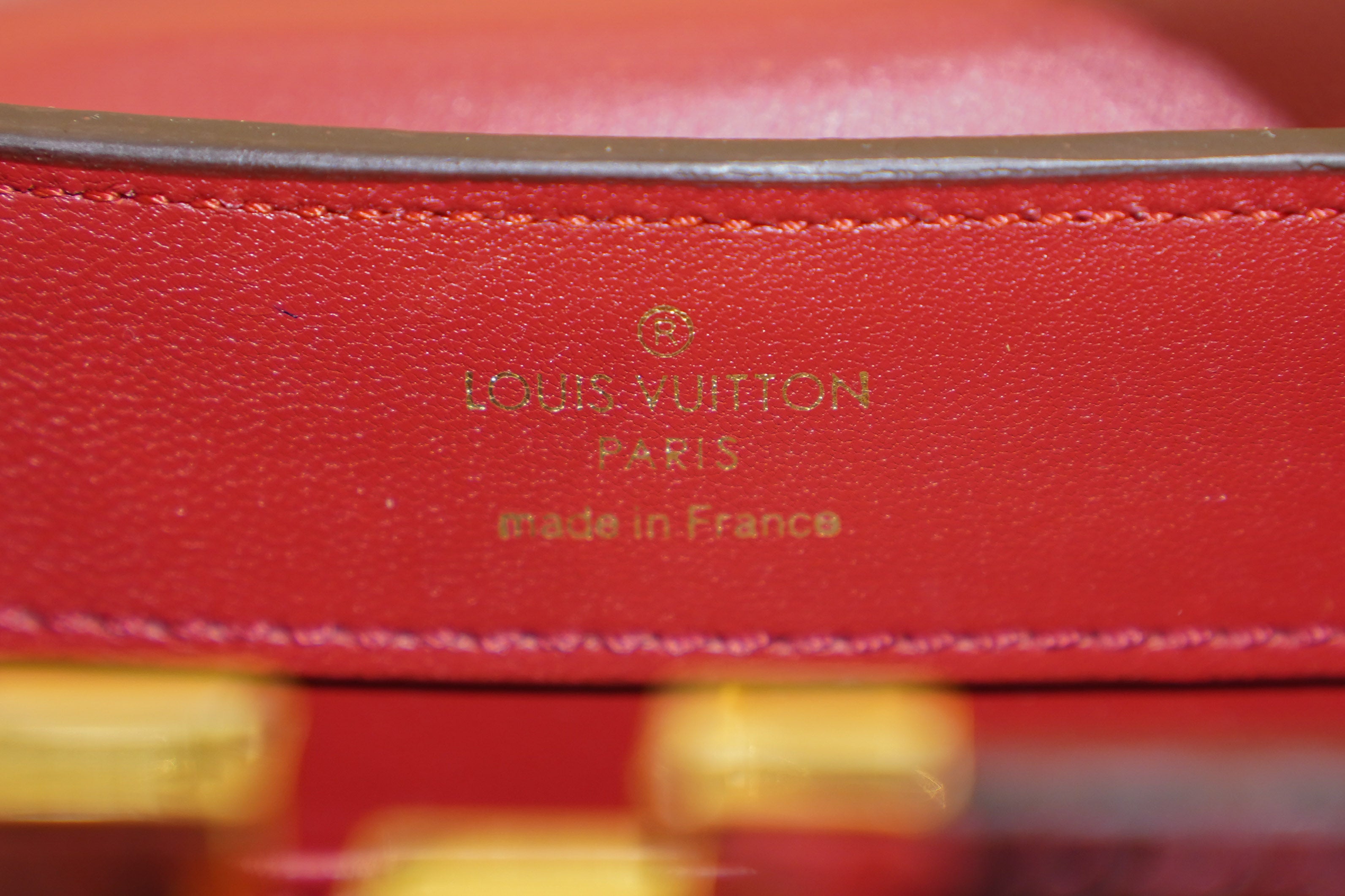 Louis Vuitton | Capucines Medium – Python – Red – Gold Hardware