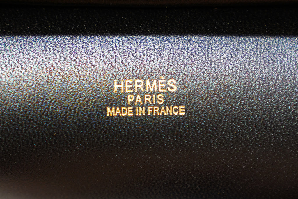 Hermes | Jypsiere – Leather – Black – Gold Hardware