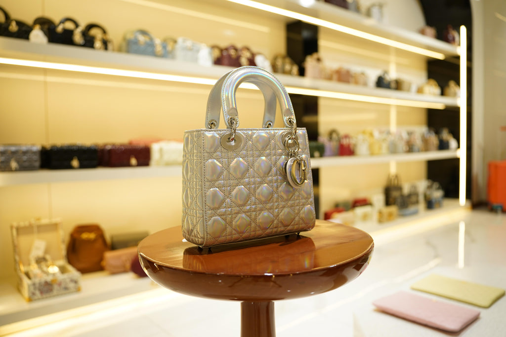 Dior | Lady Dior – Lambskin – Silver – Silver Hardware