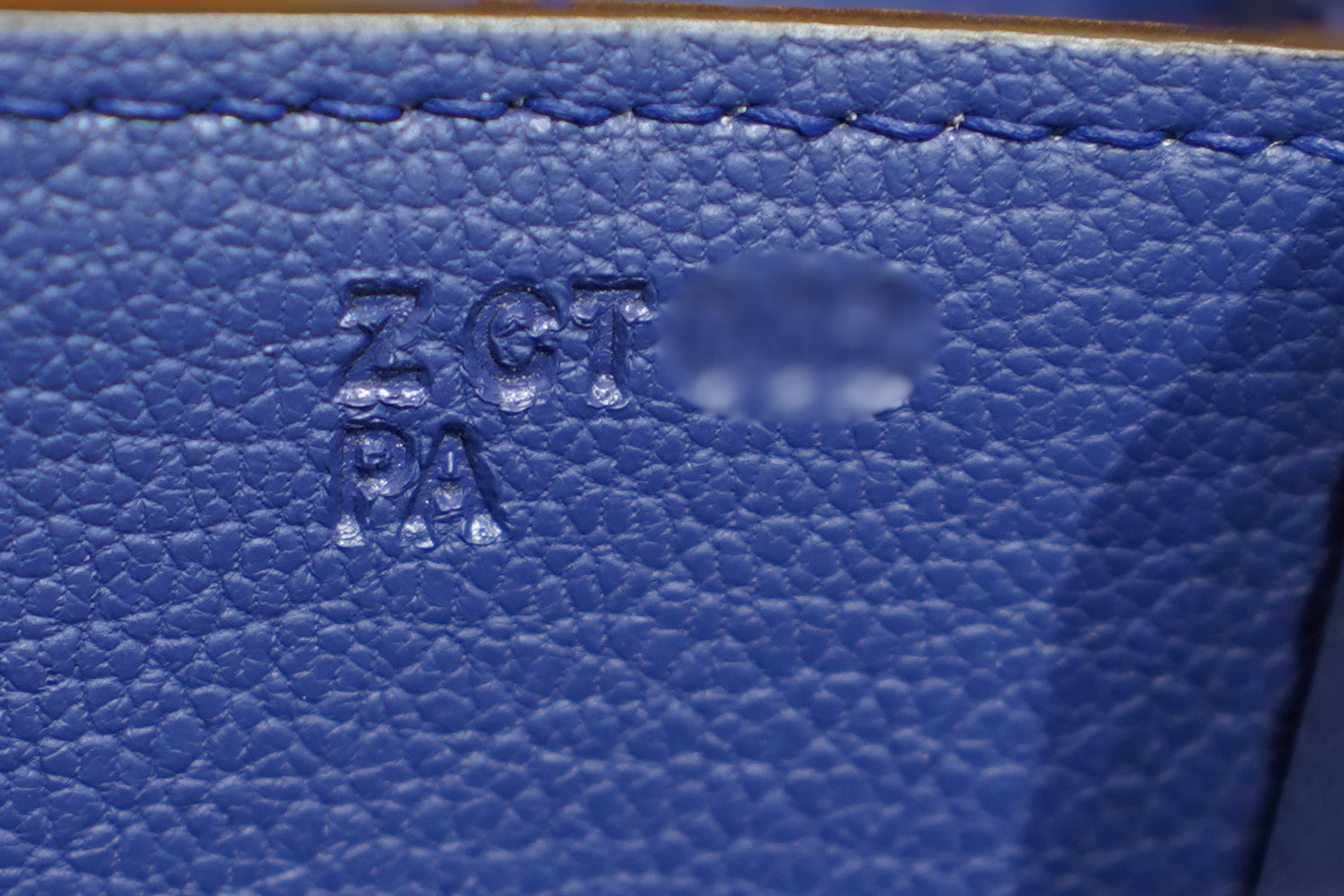 Hermes | Constance – Epsom – Blue – Gold Hardware