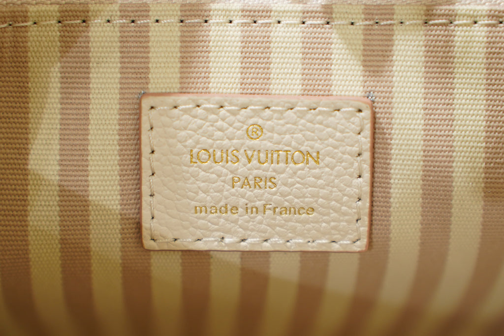 Louis Vuitton | Capucines – Leather – Cream – Gold Hardware