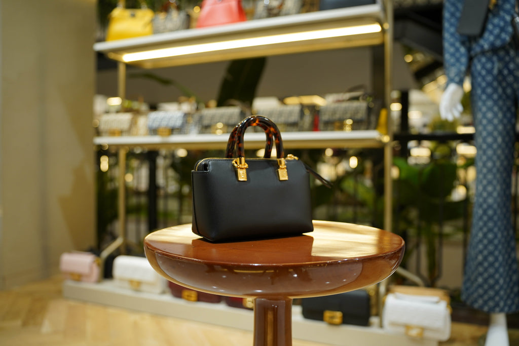 Fendi | By The Way Bag – Leather – Black – Gold Hardware