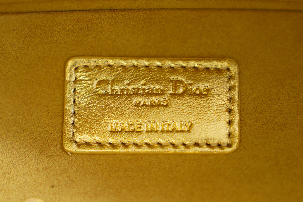 Dior | D-Joy Bag – Patent Leather – Gold – Gold Hardware