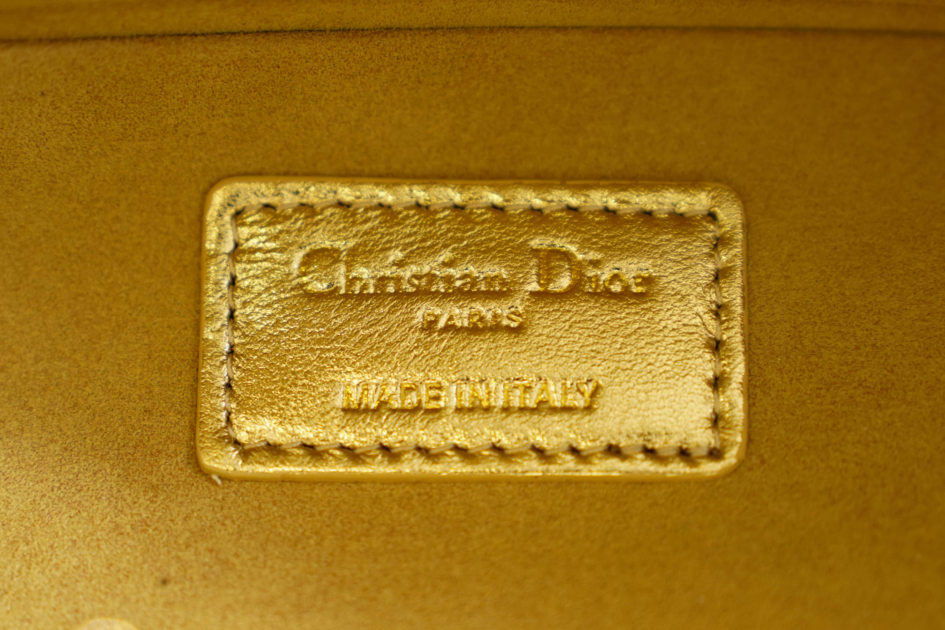 Dior | D-Joy Bag – Patent Leather – Gold – Gold Hardware