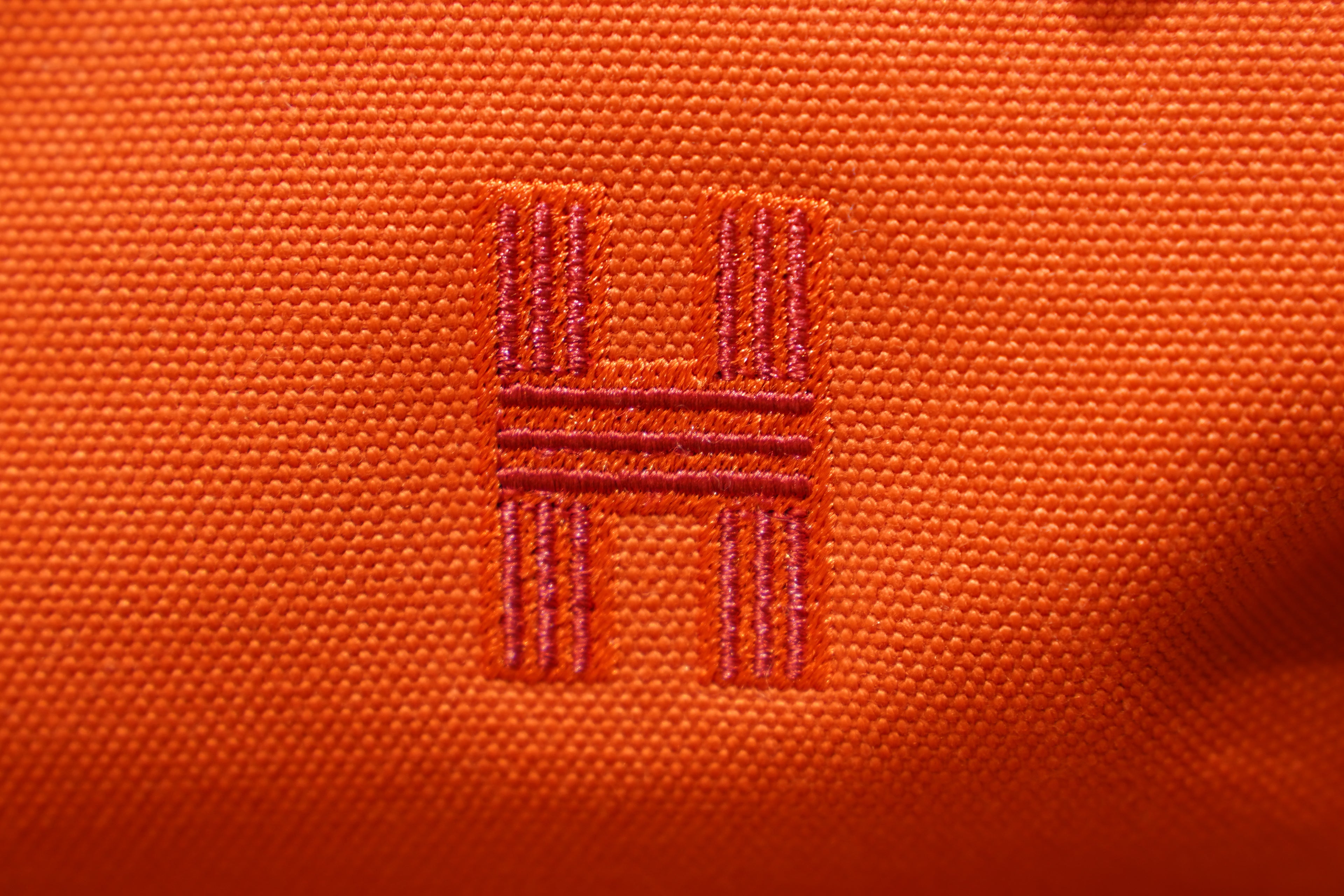 Hermes | Bride a Brac Small – Canvas – Orange – No Hardware