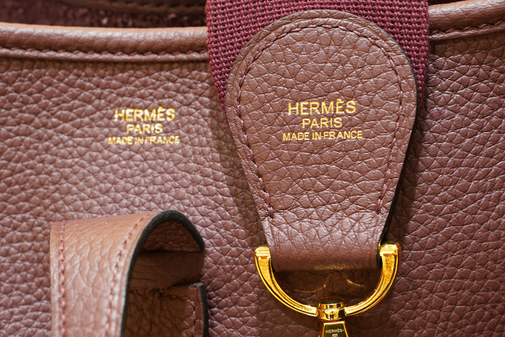 Hermes | Evelyne – Epsom – Brown – Gold Hardware