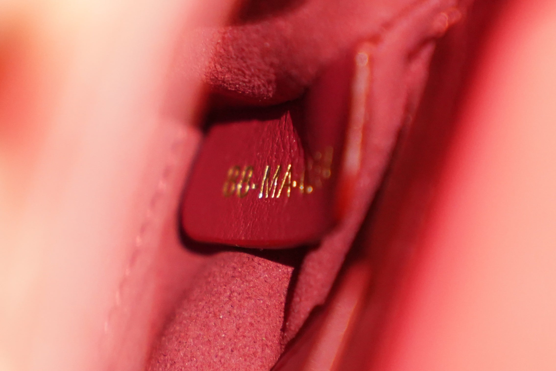 Dior | Lady Dior (Mini) – Lambskin – Red – Gold Hardware