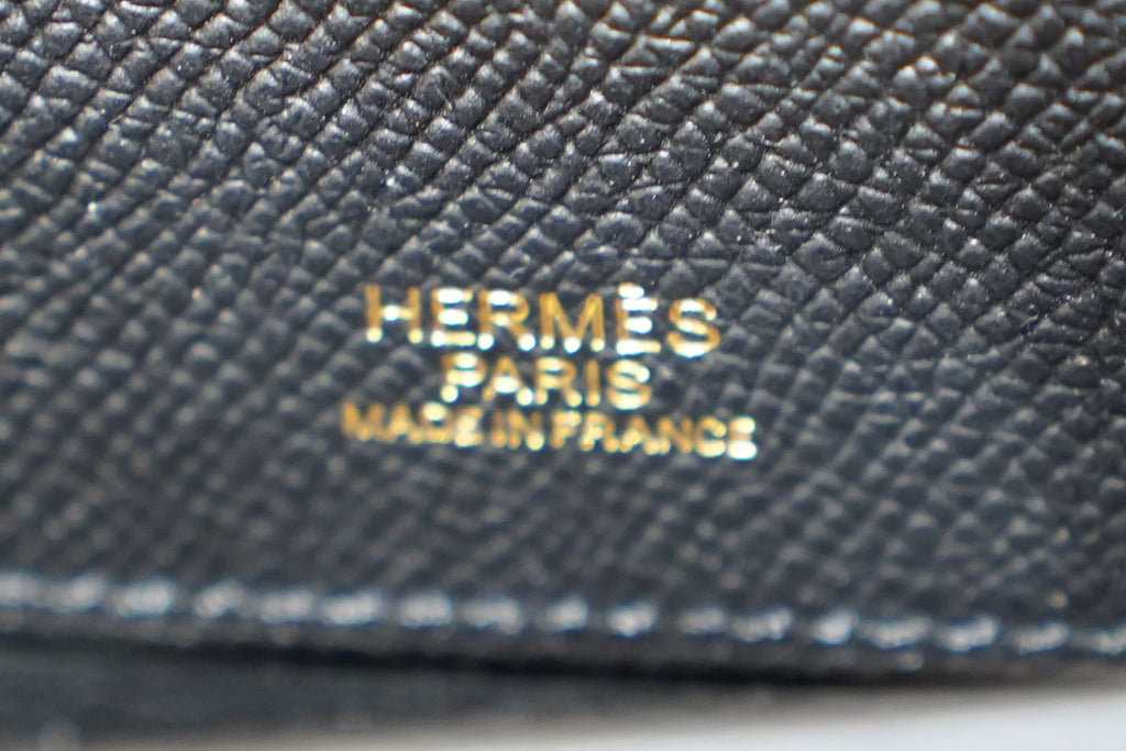 Hermes | Kelly Cut – Epsom – Black – Gold Hardware
