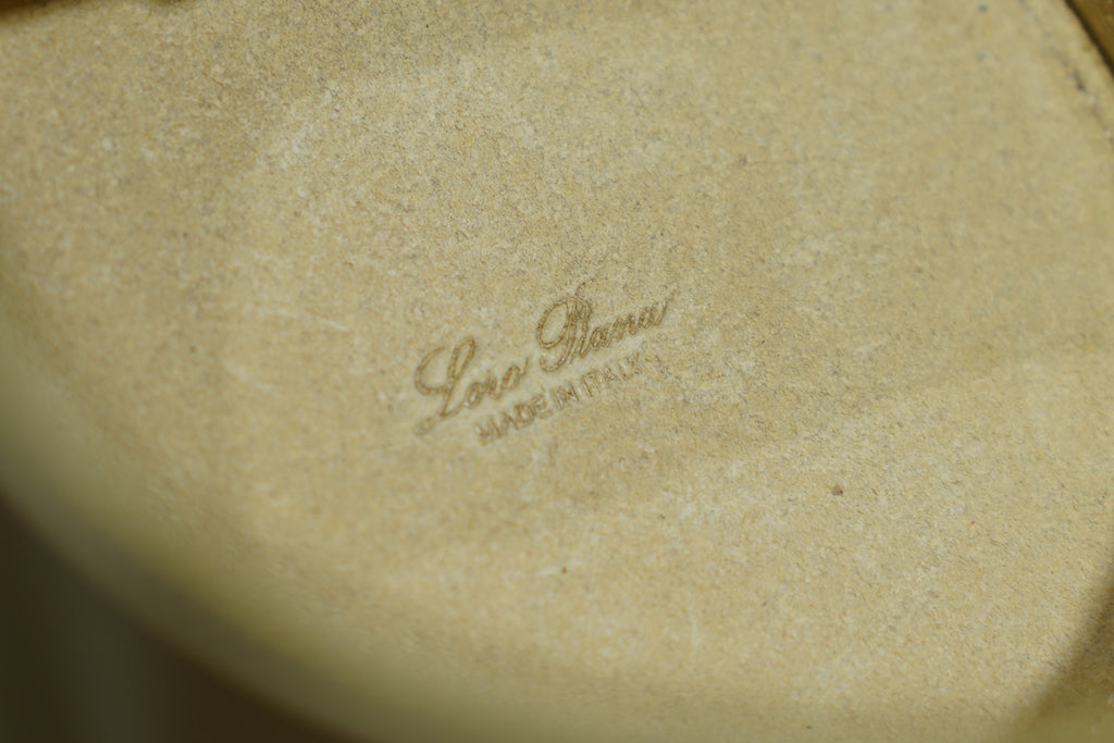 Loro Piana | Extra-Case – Leather – Cream – Gold Hardware