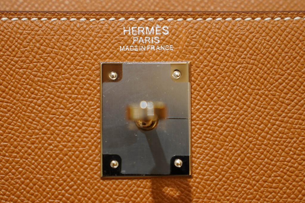 Hermes | Kelly 25 – Epsom – Gold – Palladium-Beschläge