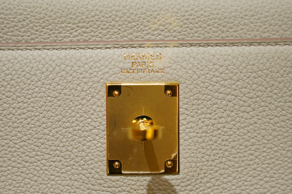 Hermès | Келли 25 – Того – Крей – Золотая фурнитура