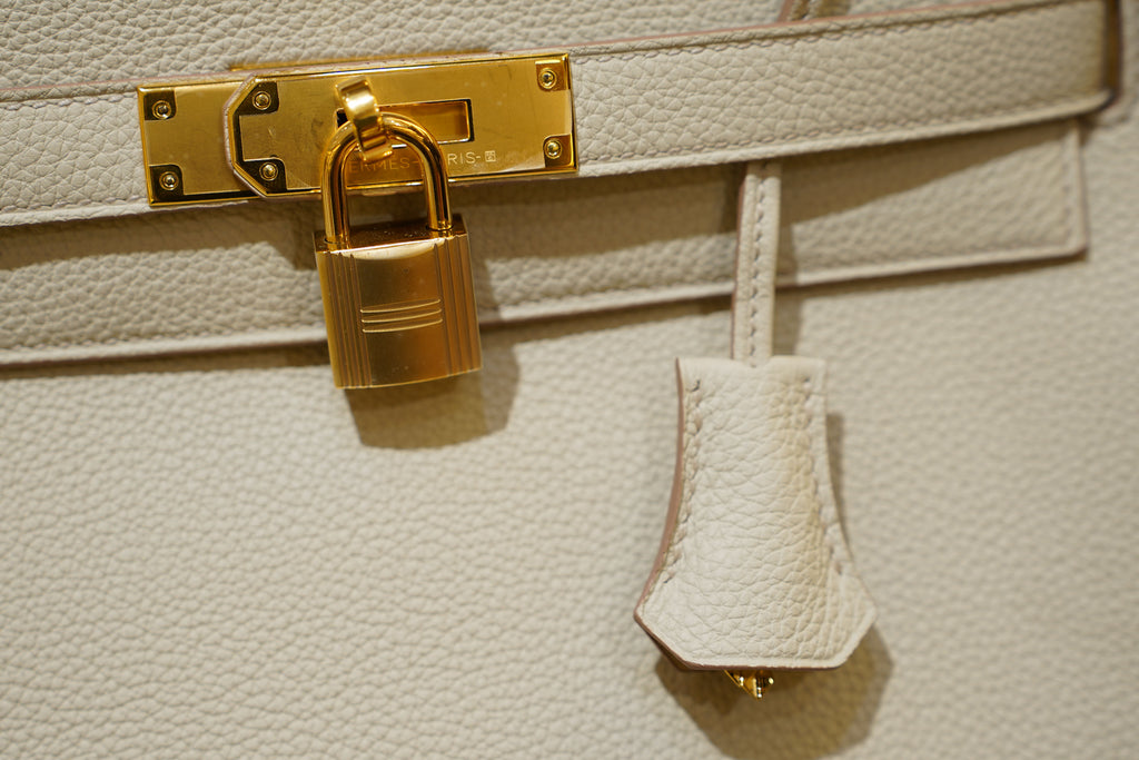 Hermès | Келли 25 – Того – Крей – Золотая фурнитура