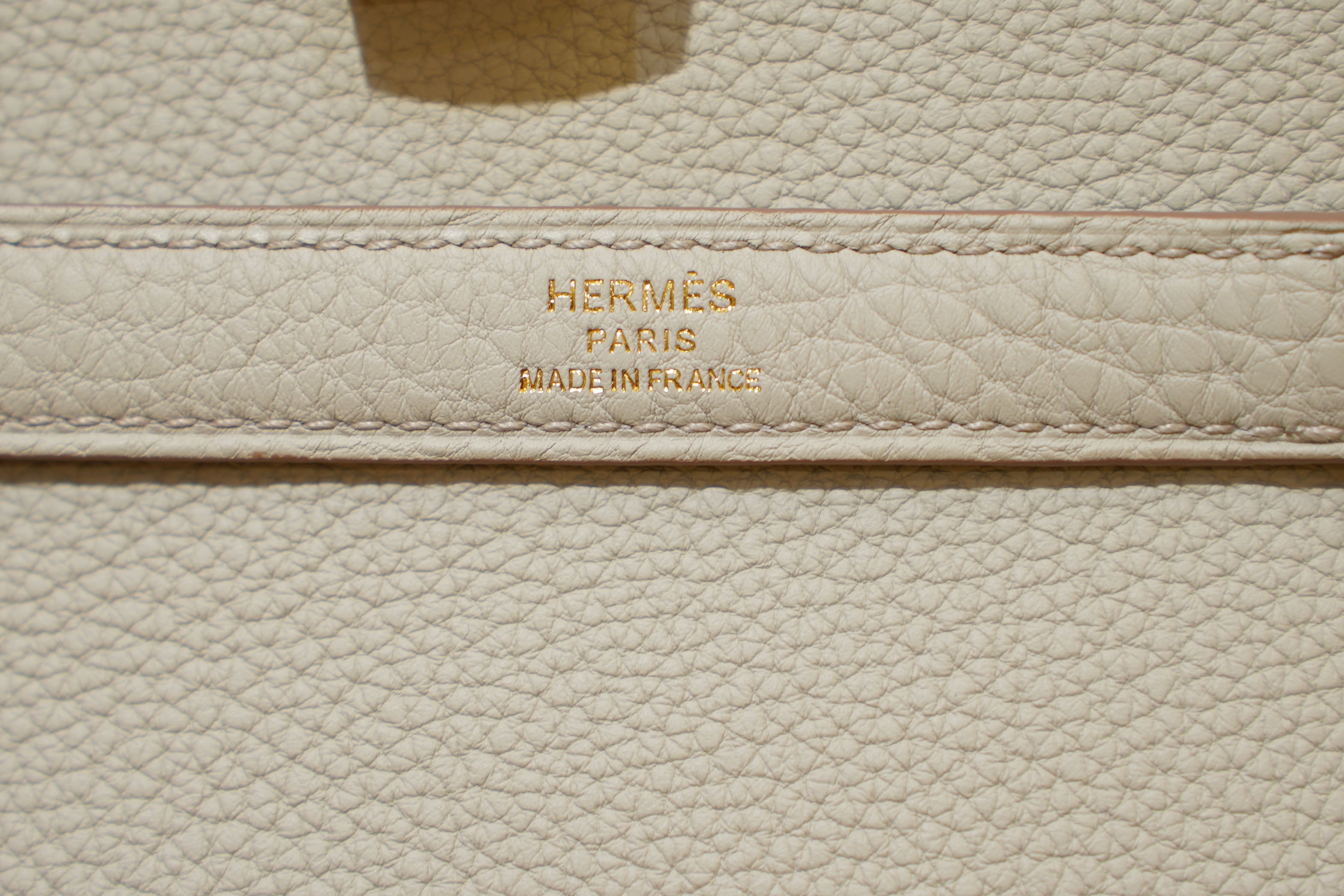 Hermès | Келли 25 – Того – Крей – Золотая фурнитура