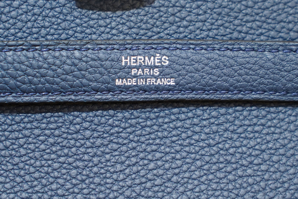 Hermes | Kelly 28 – Togo – Blue – Palladium Hardware