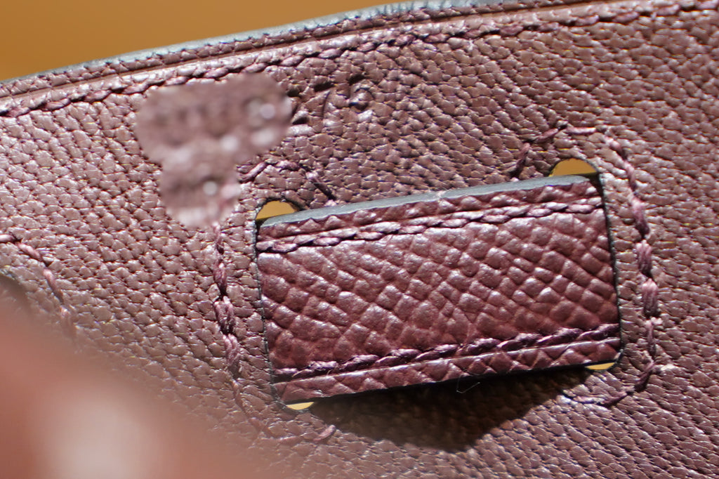 Hermes | Kelly 28 – Togo – Rouge Sellier – Palladium-Beschläge