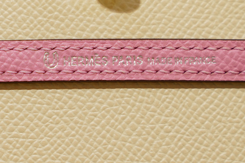 Hermes | Mini Kelly – Epsom Limited Edition – Pink & White