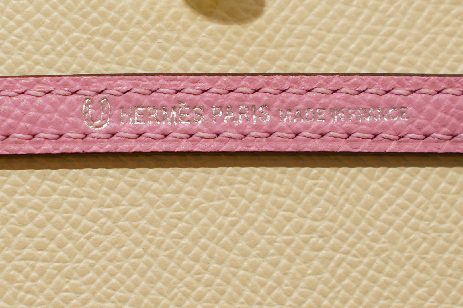 Hermes | Mini Kelly – Epsom Limited Edition – Pink & White