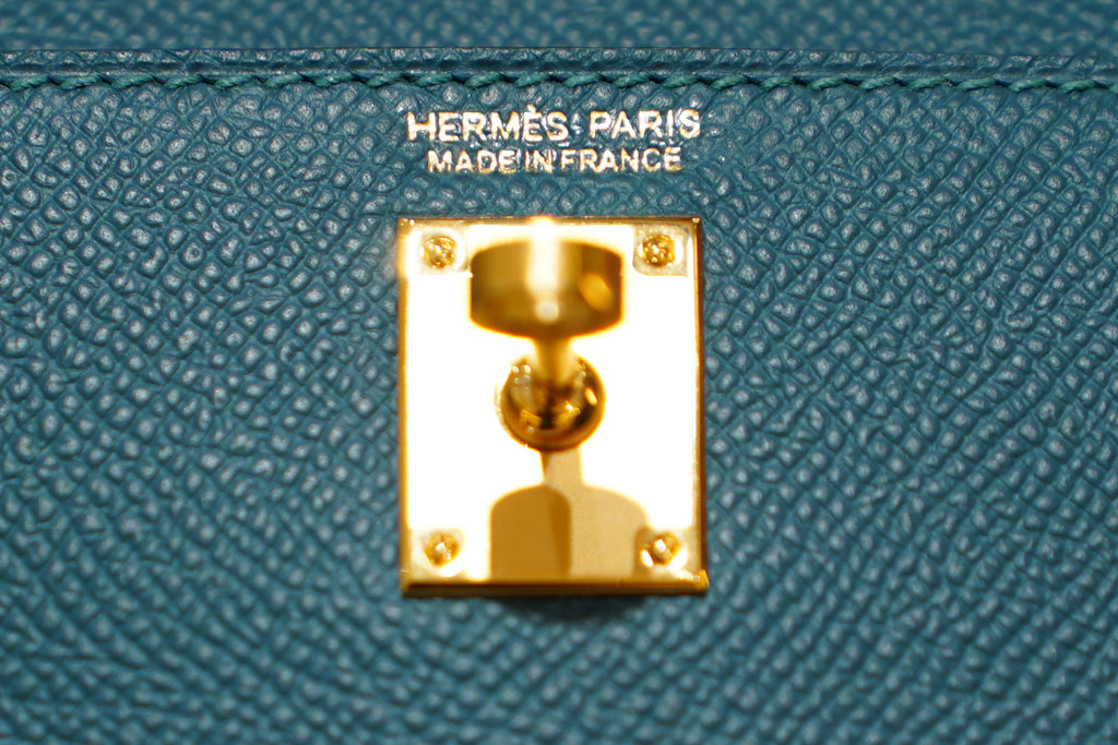 Hermes | Mini Kelly – Epsom – Electric Blue – Gold Hardware