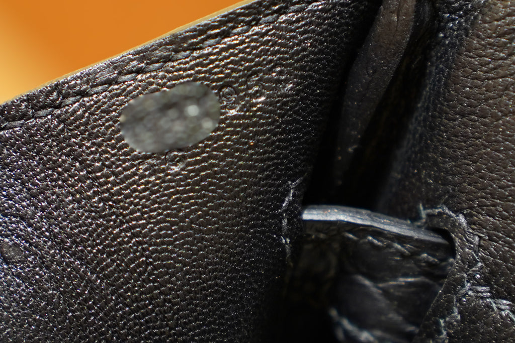 Hermes | Birkin 30 – Noir Touch – Niloticus Crocodile & Togo Leather – Palladium Hardware