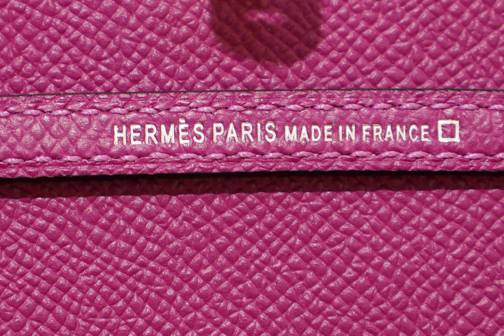 Hermes | Mini Kelly – Epsom Croco Touch – Pink – Gold Hardware