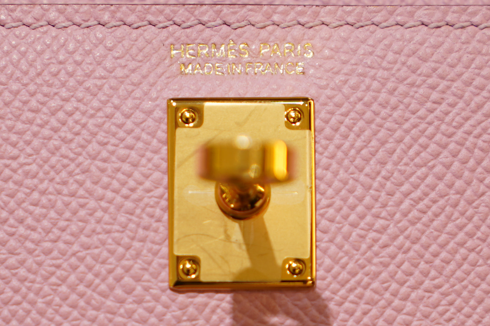 Hermes | Mini Kelly – Epsom – Pink – Gold Hardware