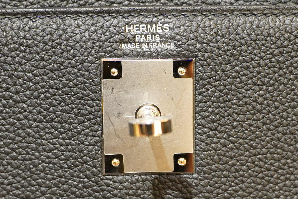 Hermes | Мини Келли – Эпсом – Черный – Палладиевое оборудование
