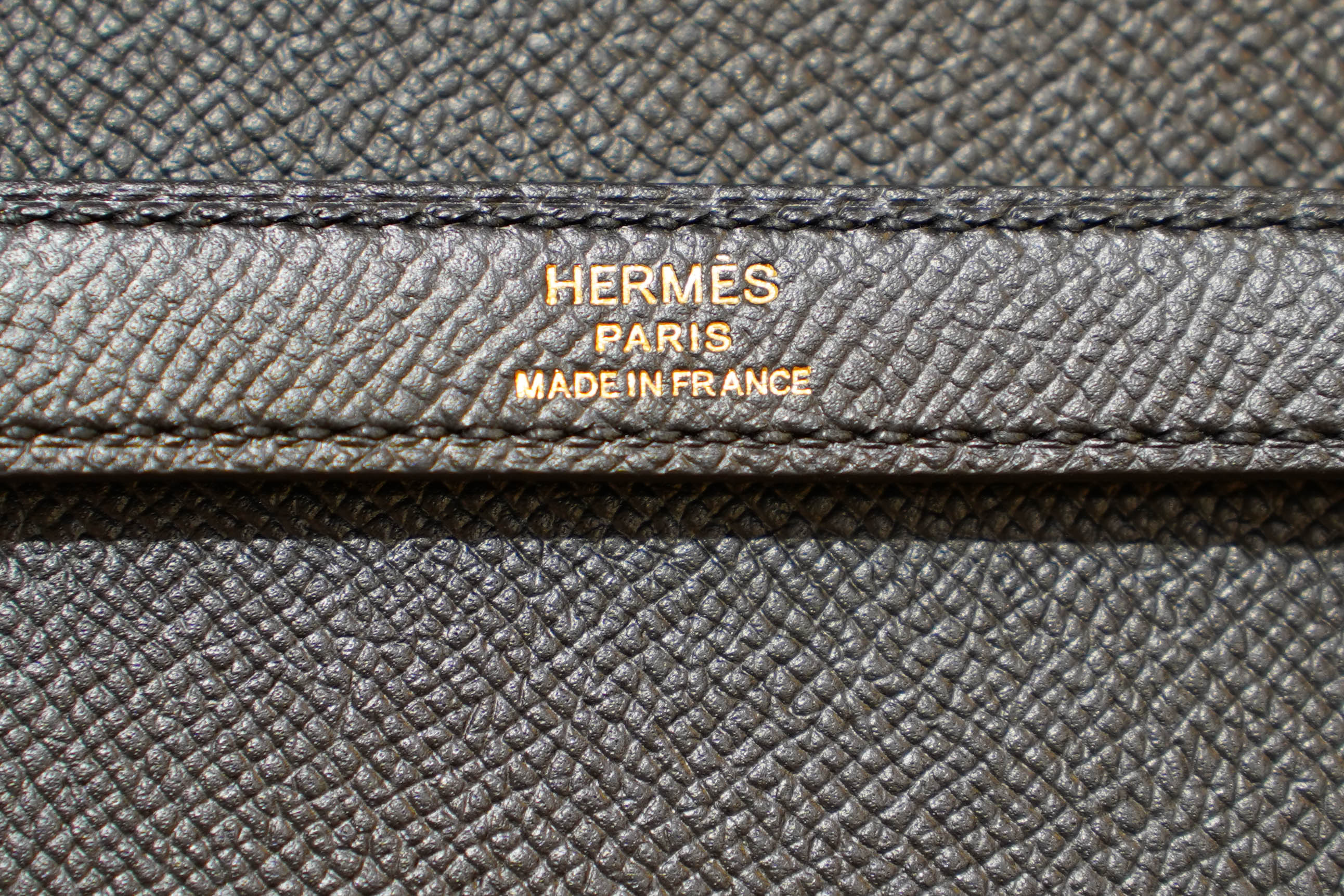 Hermes | Mini Kelly – Epsom – Noir – Gold Hardware